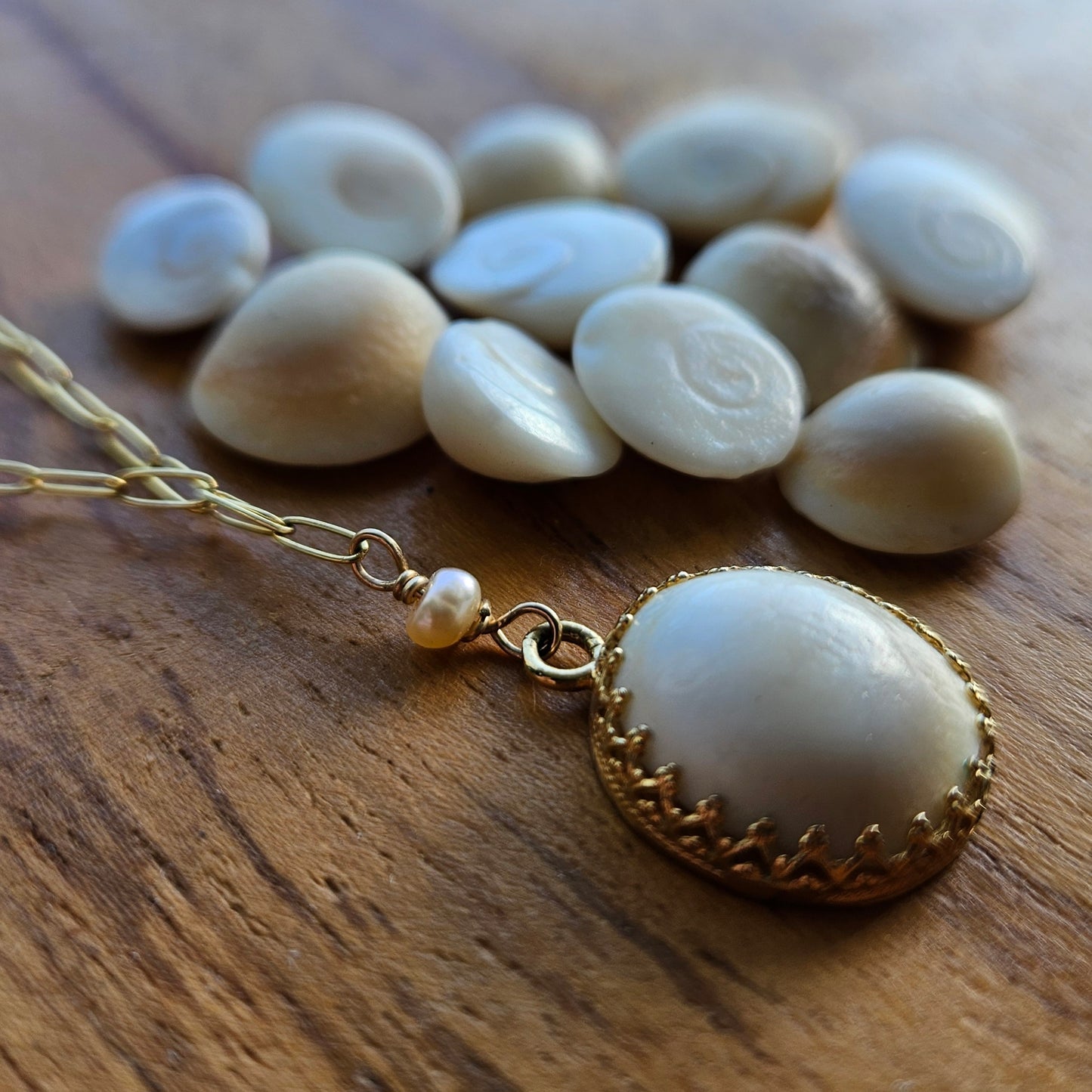Shiva Shell Necklace