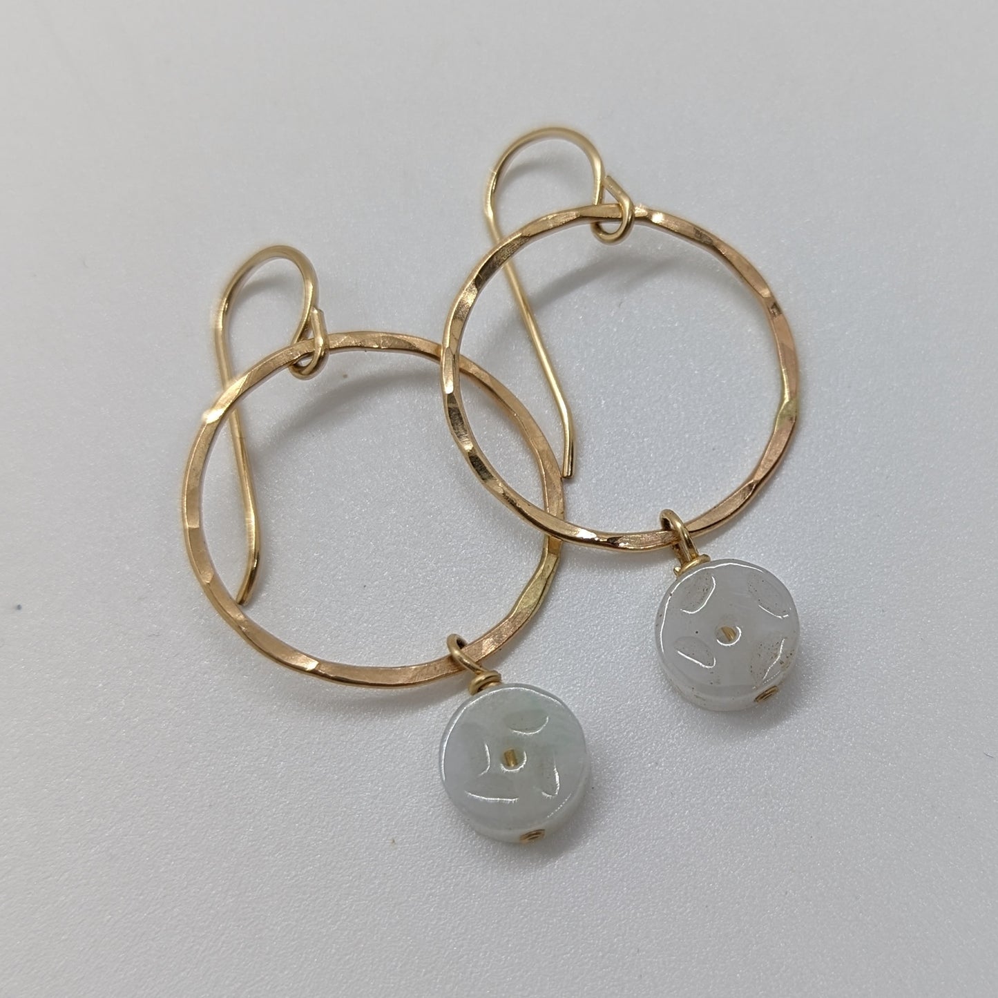 Jade Feng Shui Earrings