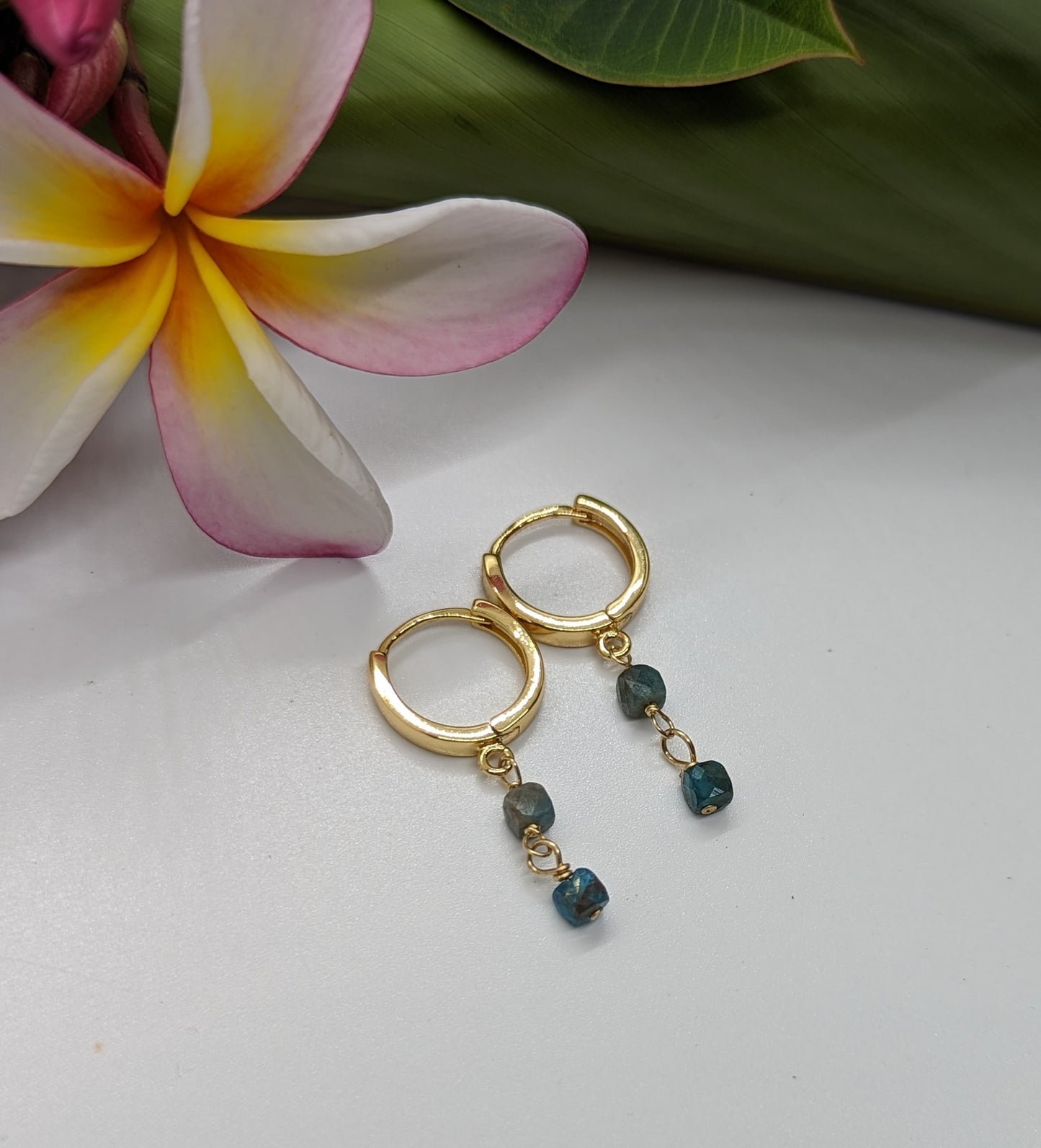 Blue Apatite Huggies