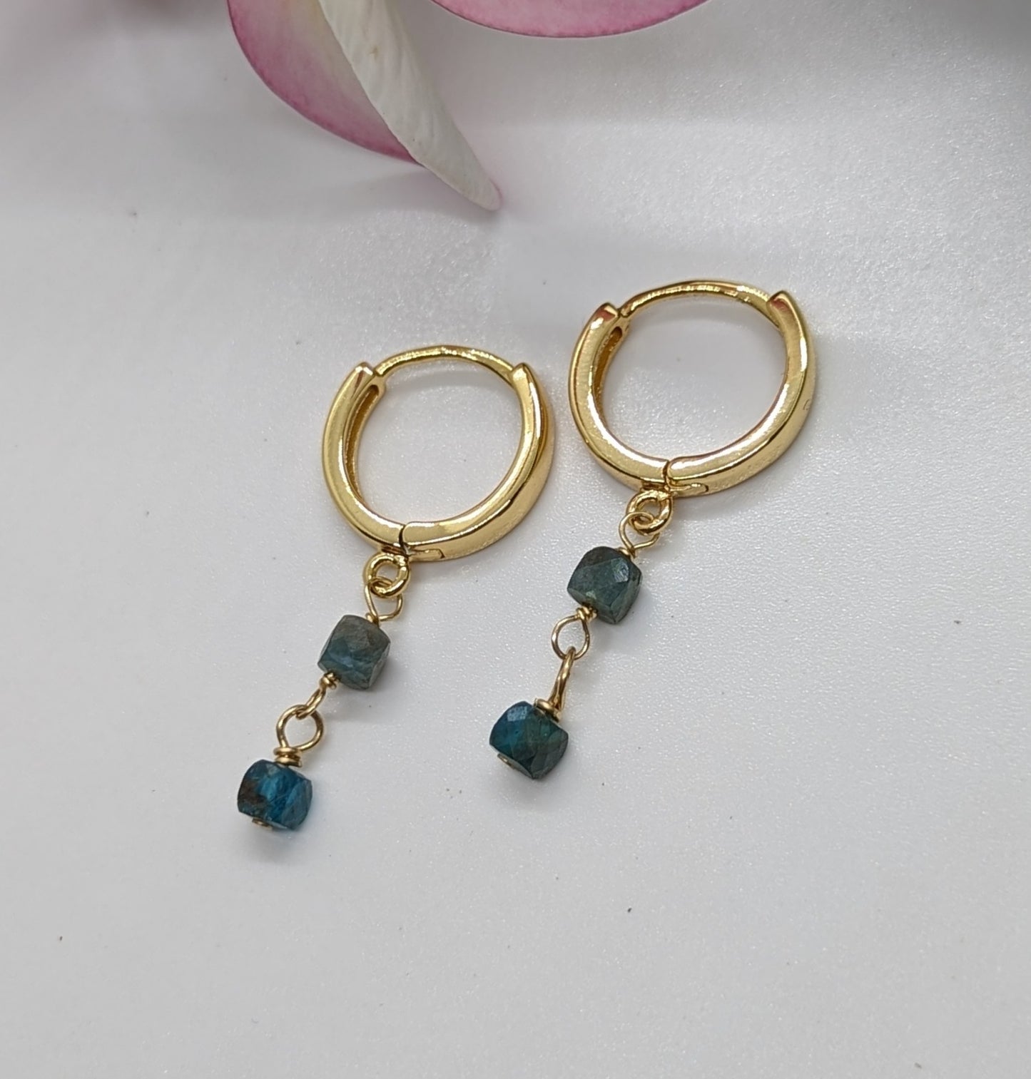 Blue Apatite Huggies