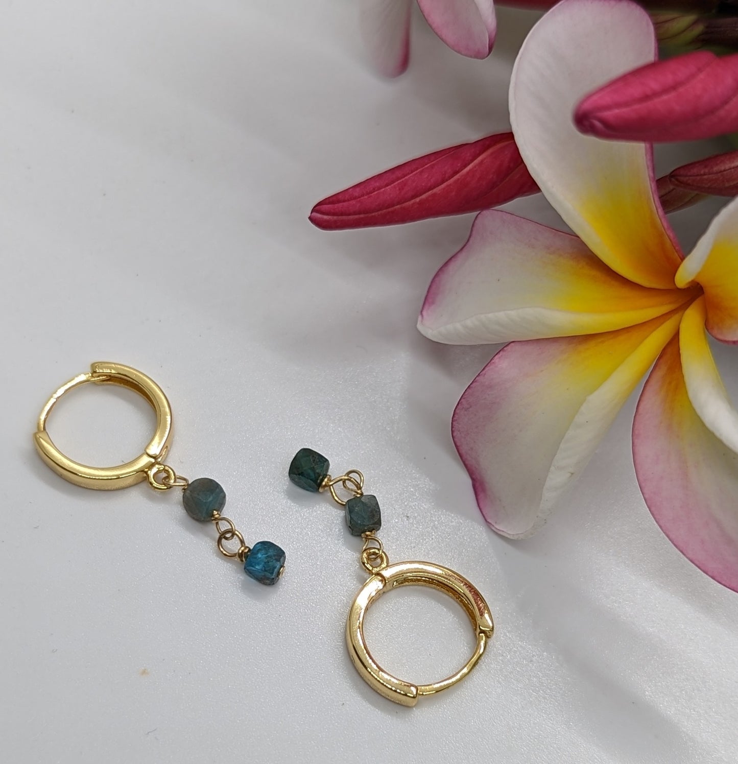 Blue Apatite Huggies