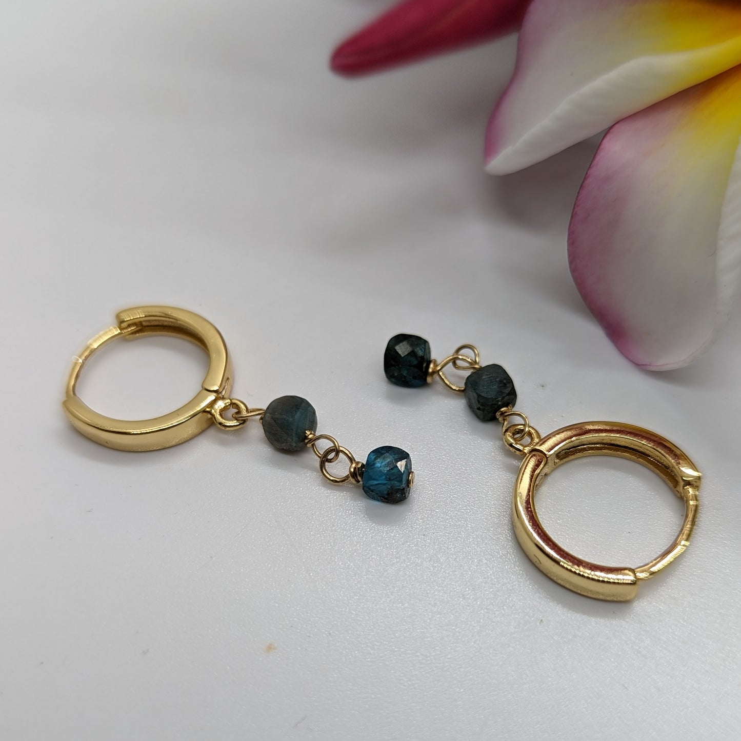 Blue Apatite Huggies