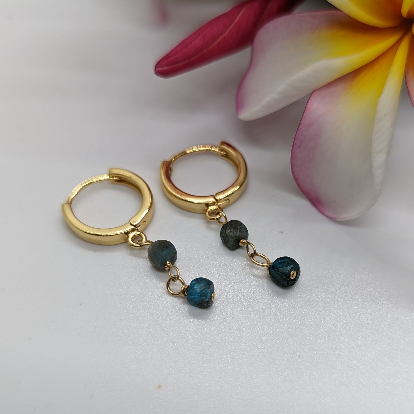 Blue Apatite Huggies