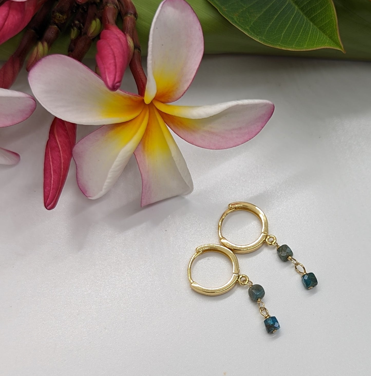 Blue Apatite Huggies