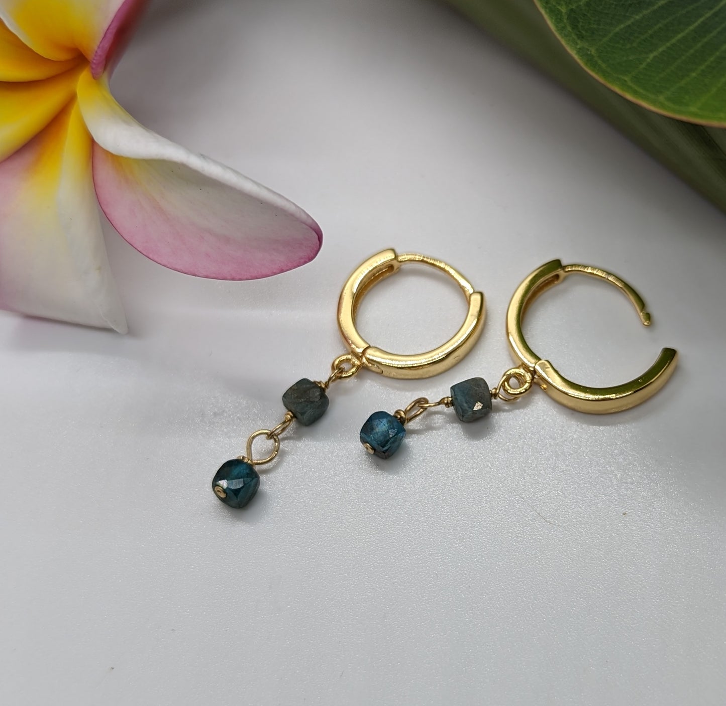 Blue Apatite Huggies