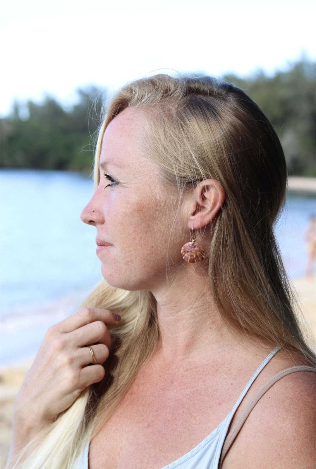 Spondylus Shell Earrings