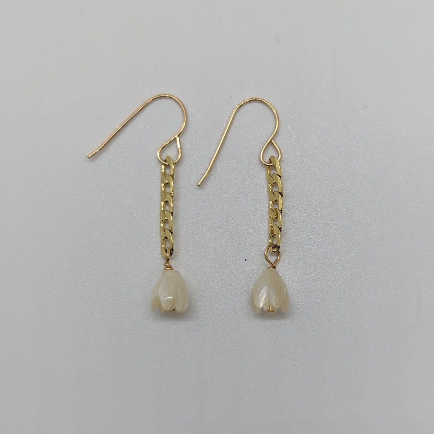 Pikake Chain Drop Earrings