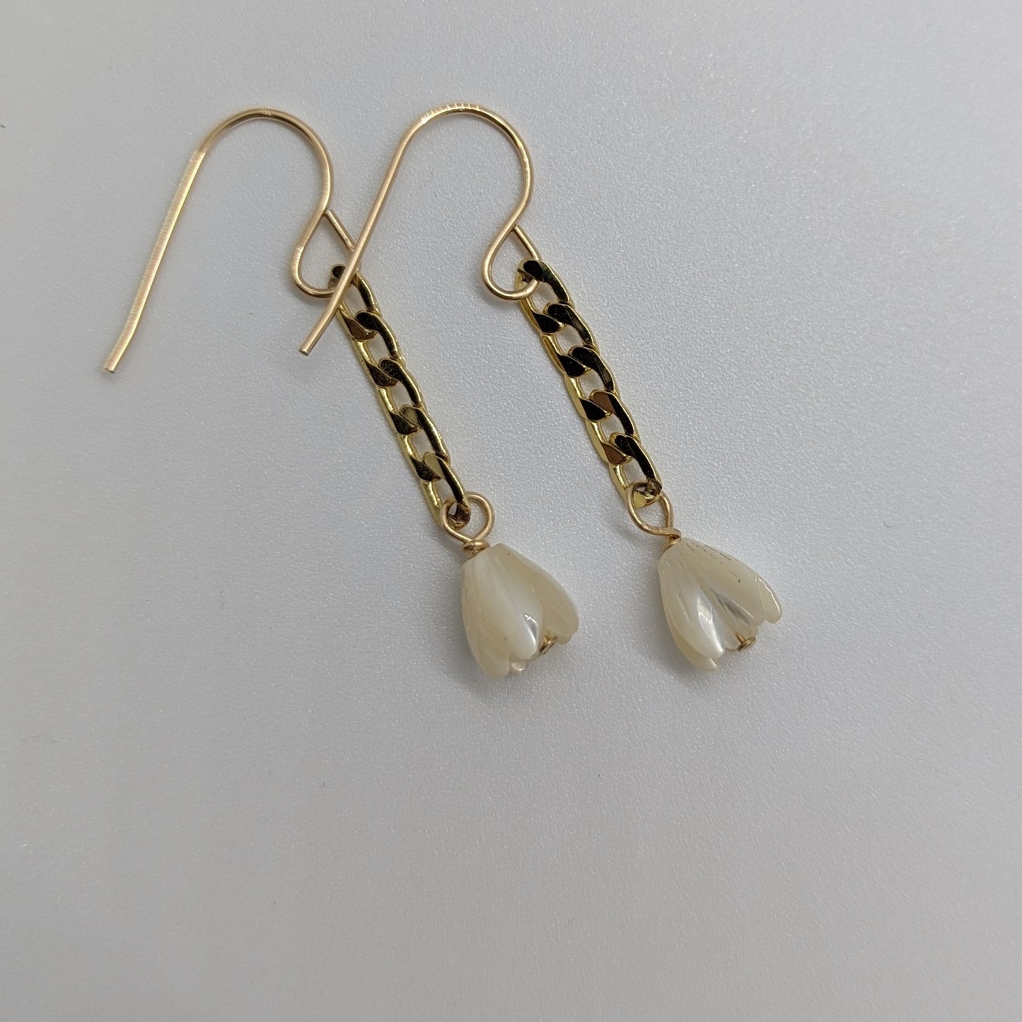 Pikake Chain Drop Earrings