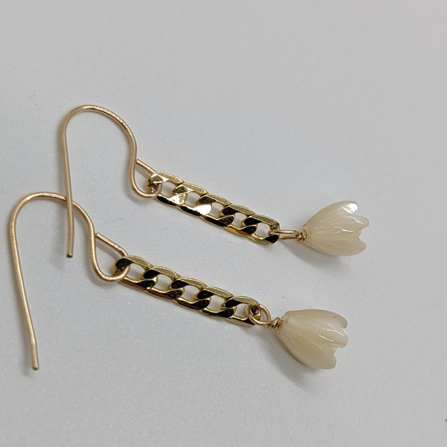 Pikake Chain Drop Earrings