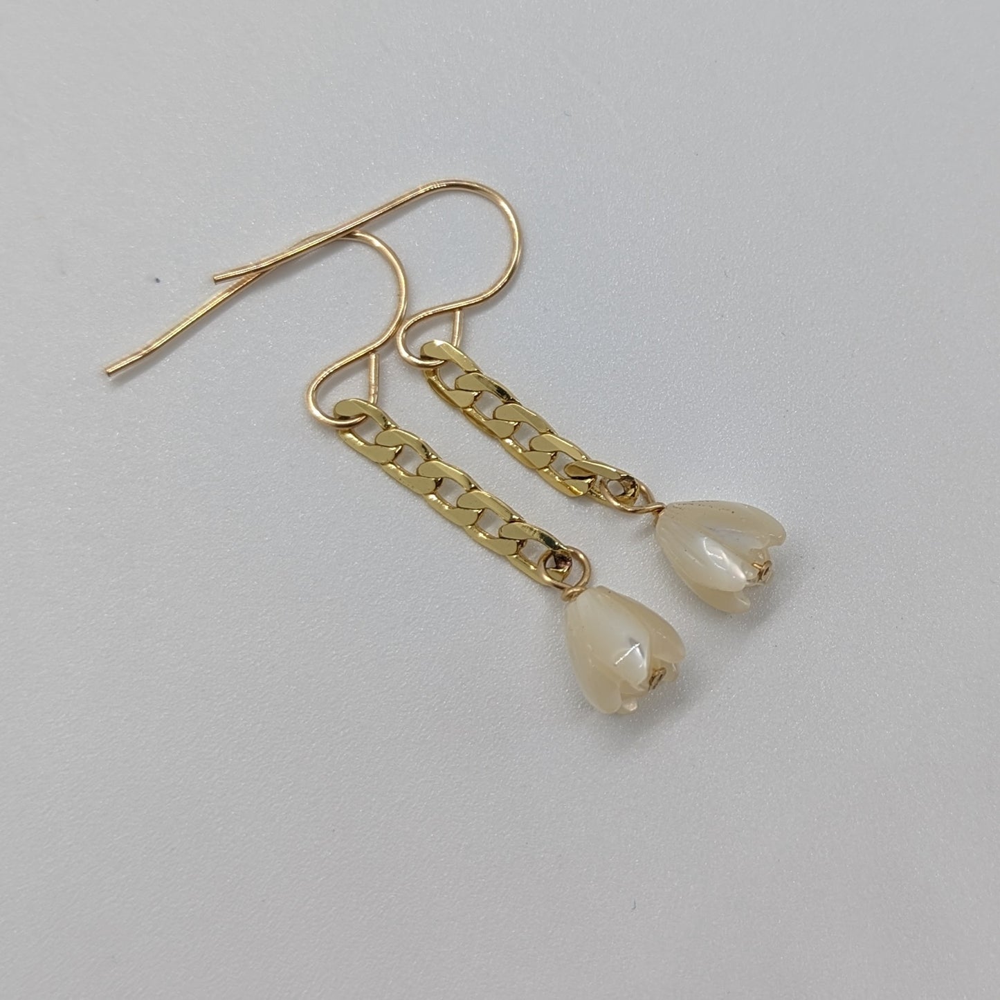 Pikake Chain Drop Earrings