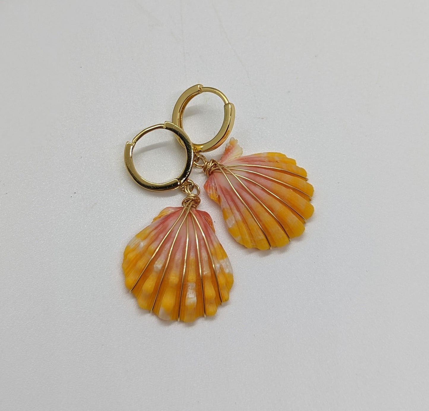 Sunrise Shell Earrings