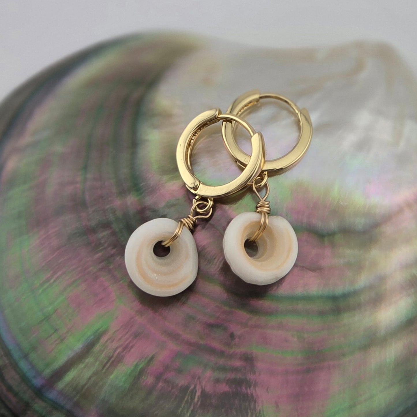 Puka Shell Earrings
