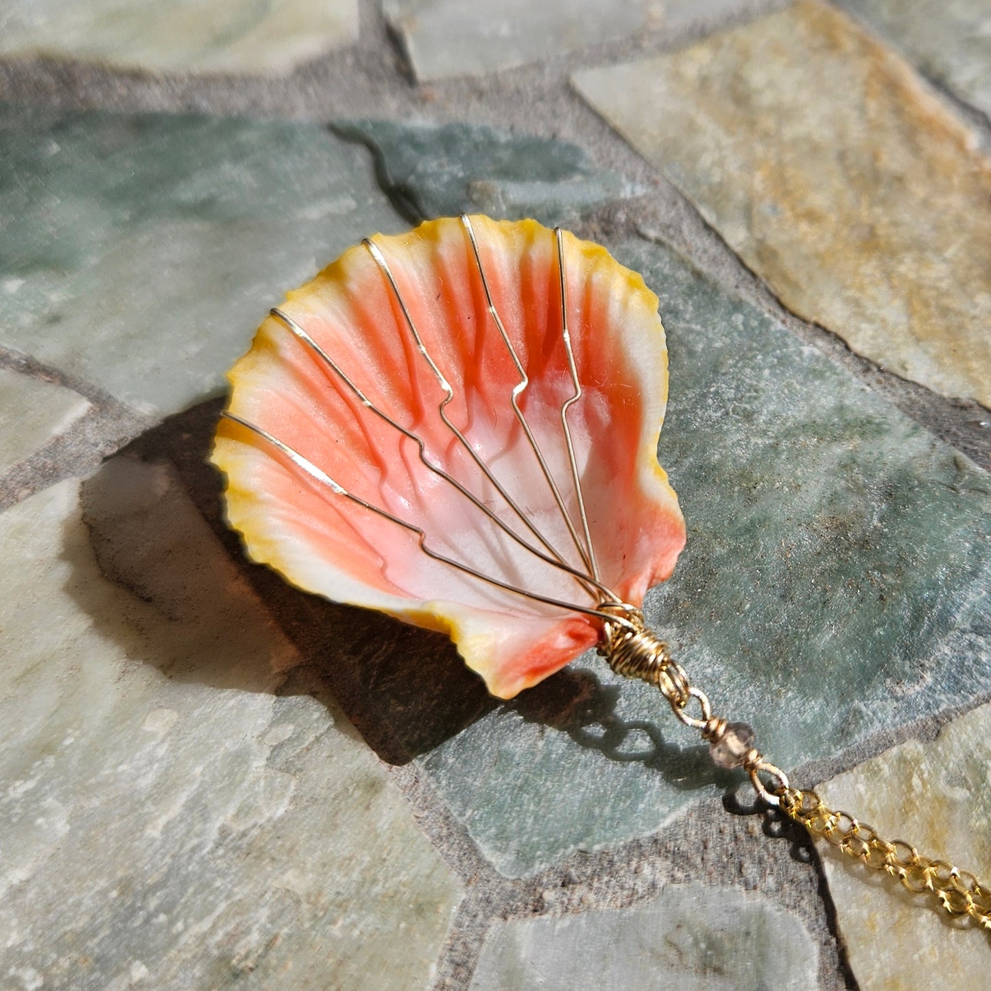 Sunrise Shell Necklace