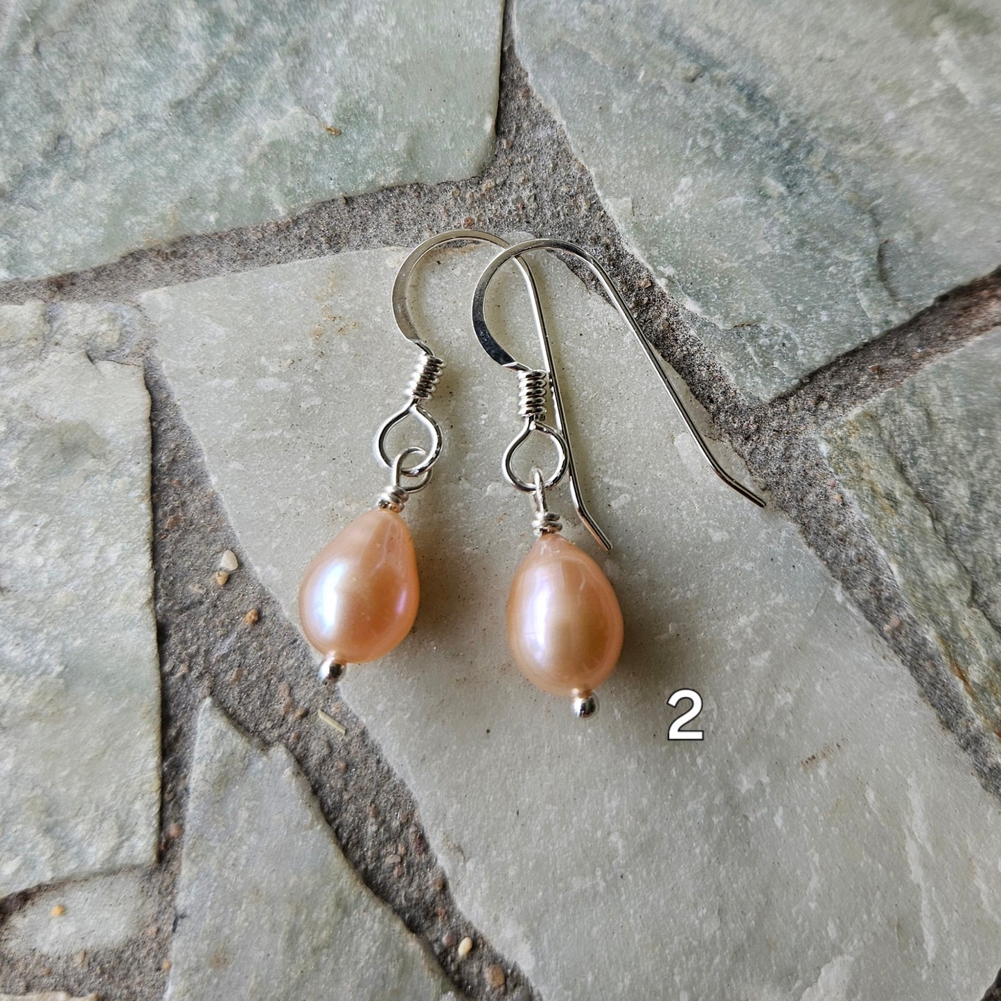 Pearl Earrings- Sterling Silver