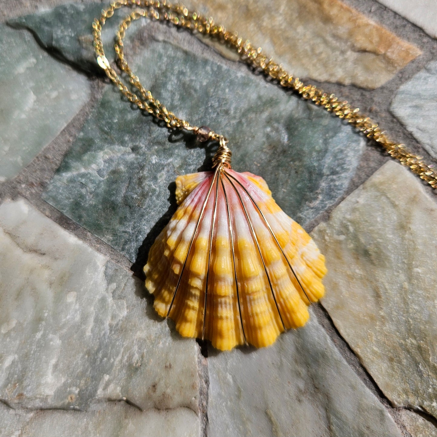 Sunrise Shell Necklace