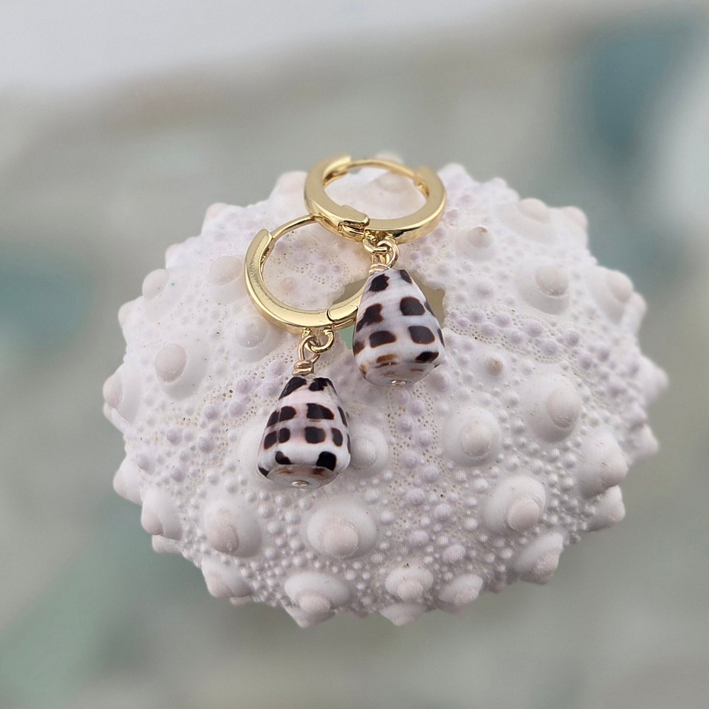 Tiny Hebrew Cone Earrings