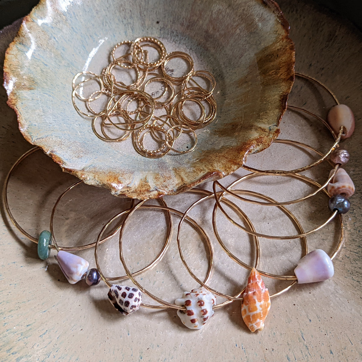 Bangles ~ 14k Gold-filled