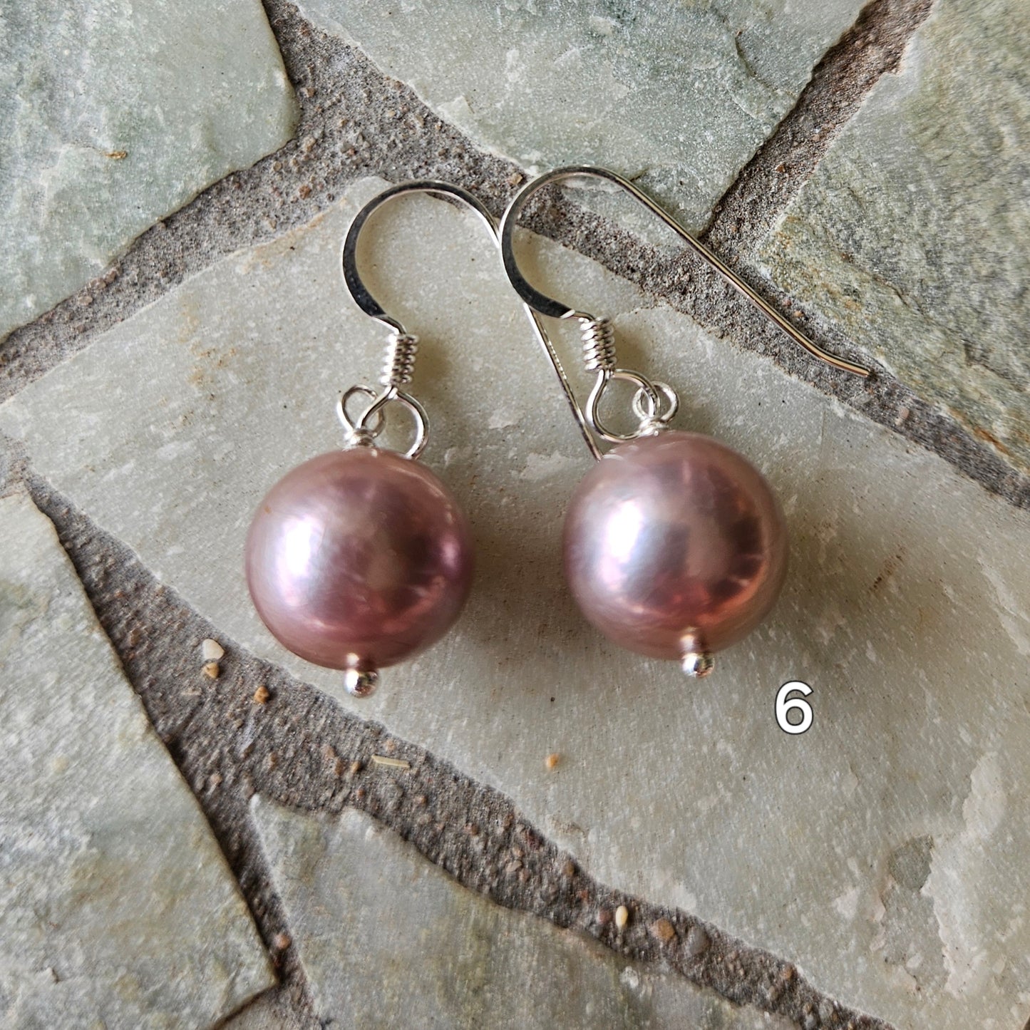 Pearl Earrings- Sterling Silver